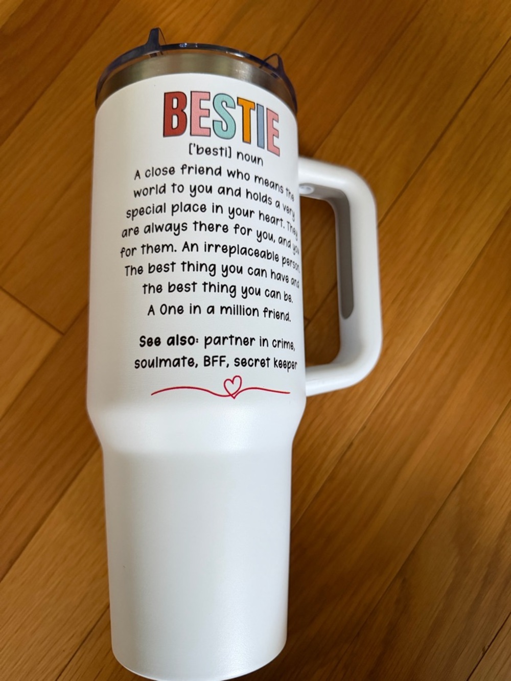 Friendship 40 oz Insulated Tumbler - Picture 2 of 5